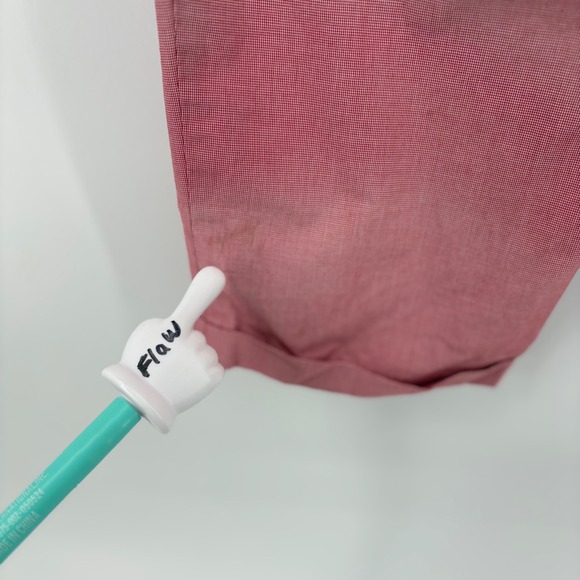 Lauren‎ Ralph Lauren Petite Red Gingham Cropped Pants Size 12P - Picture 2 of 8